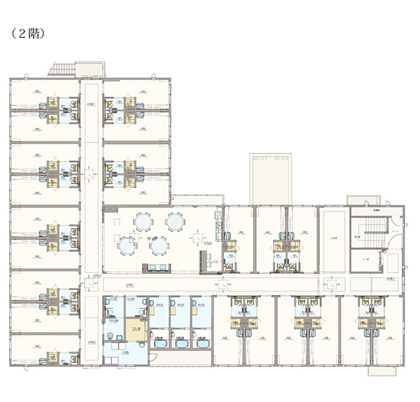 2階間取図